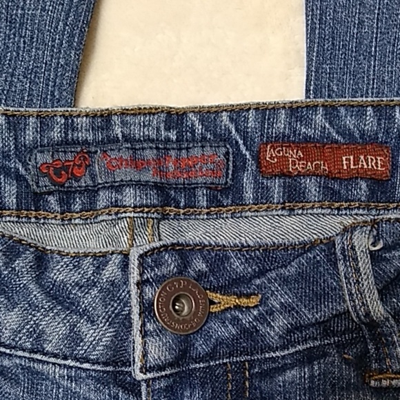 Chip and Pepper Laguna Beach Flare sz 7 jeans - Picture 5 of 8